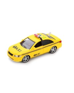 Машинка Такси со звуковыми и световыми эффектами масштабная модель 1 16 Panawealth
