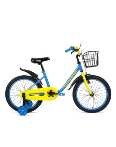 Двухколесный велосипед Barrio 18 2021 синий Forward