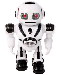 Игрушечный робот Космический воин свет звук стреляет дисками Defa toys