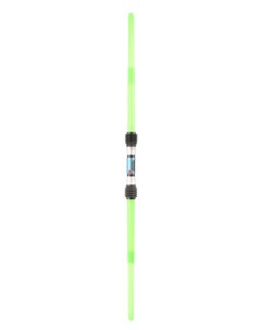 Лазерный меч телескопический двусторонний зеленый игрушка Парк сервис
