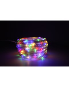 Световая гирлянда новогодняя Капли 15197 100 м разноцветный RGB Led