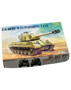 Сборная модель Cute Tank Американский танк M26 Pershing 501 Tiger model