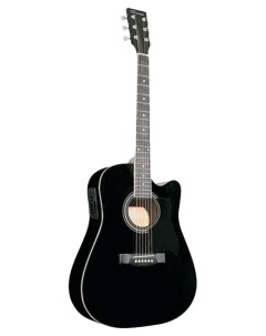 Электроакустическая гитара F641EQ BK Caraya