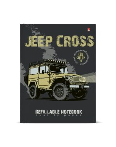 Тетрадь 160л А5 на кольцах Jeep Cross Альт