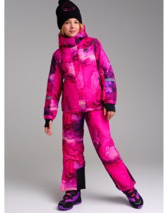 Комплект текстильный с полиуретановым покрытием для девочек куртка брюки Playtoday tween