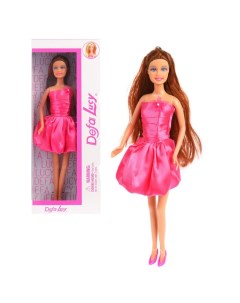 Кукла Lucy в атласном платье Defa