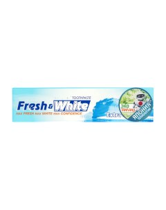 Зубная паста Thailand Fresh White Отбеливающая Супер прохладная мята 160 г Lion