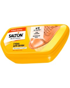 Губка волна для обуви из гладкой кожи бесцветная Salton