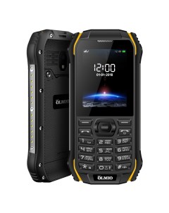 Мобильный телефон X05 черный желтый Olmio