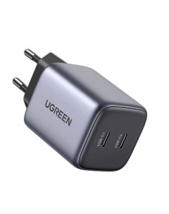 Зарядное устройство сетевое CD294 Nexode Mini USB C USB C 45W PD GaN Fast Charger EU Цвет серый Ugreen