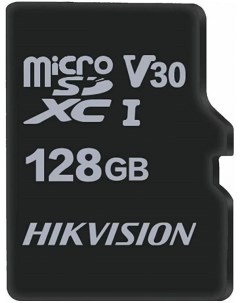 Карта памяти MicroSDXC 128GB HS TF C1 STD 128G ADAPTER UHS I U1 Class10 92 40MB s adapter Hikvision
