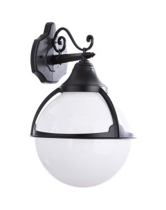 Настенный светильник Monaco A1492AL 1BK Белый Черный Arte lamp