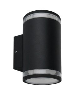 Настенный светильник Nunki A1910AL 2BK Прозрачный Черный Arte lamp