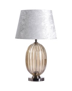 Настольная лампа Beverly A5132LT 1CC Кремовая Хром Arte lamp