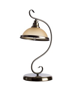 Настольная лампа Safari A6905LT 1AB Бежевая Античная бронза Arte lamp