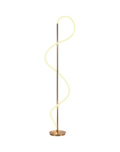 Торшер Klimt A2850PN 35PB Белый Полированная медь Arte lamp