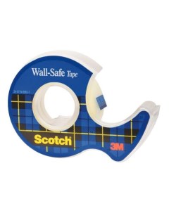Клейкая лента Scotch Wall Safe 19мм 16 5м 7100136397 12 шт кор 3m