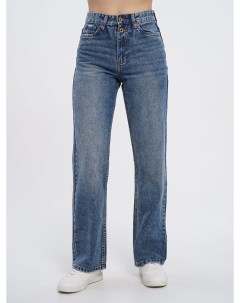 Прямые классические джинсы с высокой талией Твое