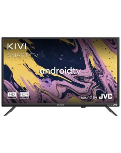 Телевизор 24 24H740LB HD 1366x768 Smart TV черный Kivi