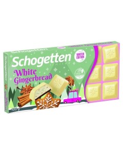 Шоколад белый White Gingerbread 100 г Schogetten