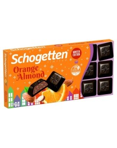 Шоколад темный Orange Almond 100 г Schogetten
