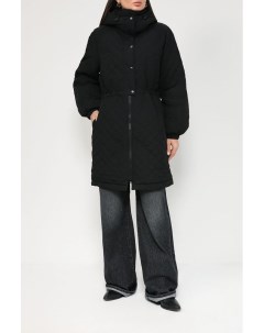 Утепленное пальто с капюшоном Desigual