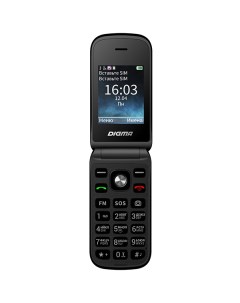 Телефон Digma Vox FS240 Black