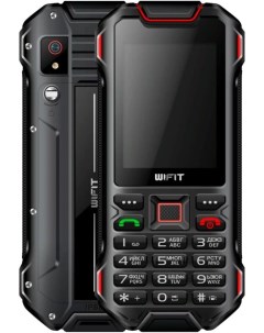 Телефон WiFit WIRUG F1 Black Red Wifit