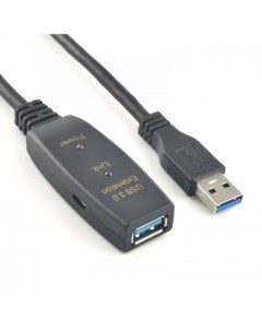 Кабель удлинитель USB 3 0 Af USB 3 0 Am быстрая зарядка 10 м черный KS 776 10 Ks-is