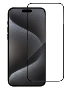 Защитное стекло для iPhone 15 14 Pro Anti reflective Black Blueo