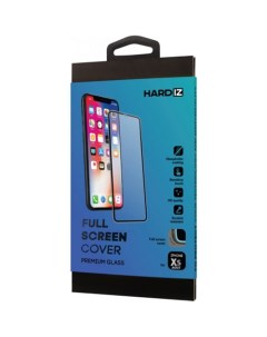 Защитное стекло Full Screen Cover Premium Glass для iPhone Xs Max с чёрной рамкой Hardiz