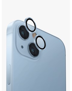Защитное стекло для камеры iPhone 15 15 Plus Optix Aluminium Mist Blue Uniq