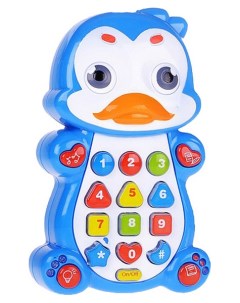 Развивающая игрушка Play Smart Детский смартфон Пингвинчик свет звук Playsmart