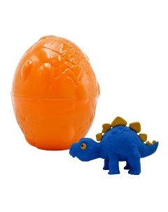 Коллекционная фигурка сюрприз динозавра в яйце Crack Stretch 6 героев CD03 Crazy dino