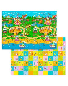 Коврик игровой двусторонний 2000х1400х15 Medium 15 art FD M15 2S 011 Funkids