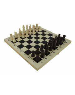 Логическая игра Шахматы деревянные с доской малые 12 Stingrey