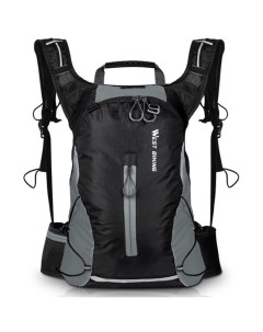 Рюкзак унисекс Bag WB черный с серым 48x32x11 см Grand price