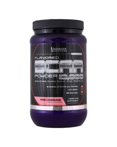 Flavored BCAA Powder 12000 2 1 1 457 г вкус розовый лимонад Ultimate nutrition