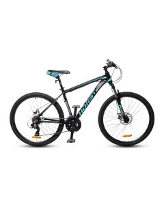 Горный MTB велосипед Genesis 2022 черно бирюзовый рама 19 Хорст
