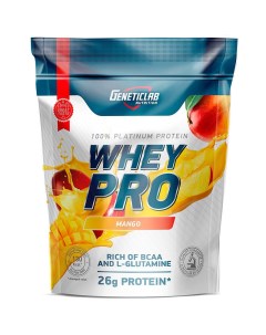 Протеин Whey Pro 900 г mango Geneticlab nutrition