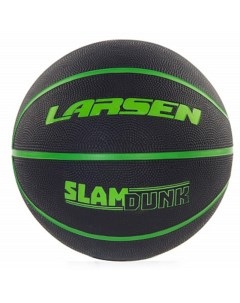 Баскетбольный мяч Slam Dunk 7 black Larsen