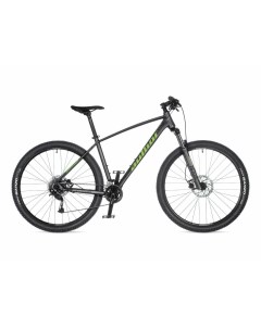 Горный MTB велосипед Pegas 29 2023 рама 17 серо салатовый Author