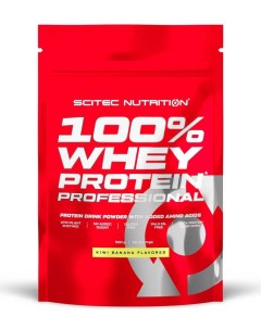 Протеин сывороточный 100 Whey Protein Professional 500 г киви банан Scitec nutrition