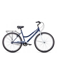 Велосипед City low 28 3 0 19 22г темно синий белый Altair