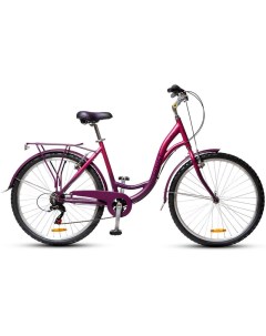 Городской велосипед Perle 2023 рама 18 фиолетовый Хорст