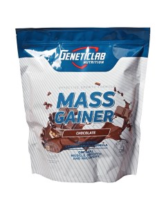 Гейнер MASS Gainer 1000 г шоколад Geneticlab nutrition
