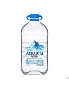 Вода минеральная негазированная 5 л х 2 шт Ачалуки