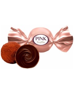Конфеты шоколадные Pink Truffle с кремовой начинкой Сладкий орешек