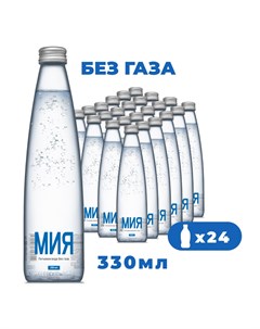 Вода питьевая Королевская негазированная 0 33 л х 24 шт Miya