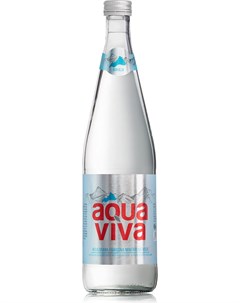 Вода минеральная AquaViva негазированная 0 75 л Aqua viva